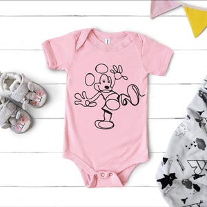 Mickey Mouse Kids Shirt, Mickey Mouse Youth Tee, Family Trip Shirt, Disney Toddler Gift, Disney Baby Bodysuit