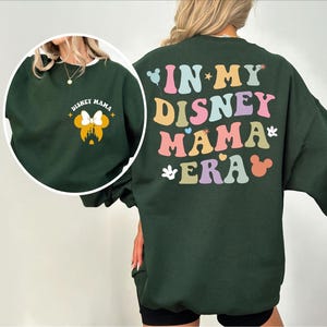 In My Disney Mama Era Sweatshirt, Disney Mom Hoodie