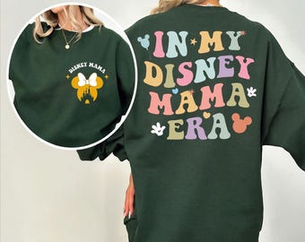 In My Disney Mama Era Sweatshirt, Disney Mom Hoodie