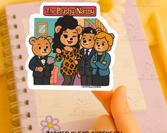 The Plushy Nanny Sticker