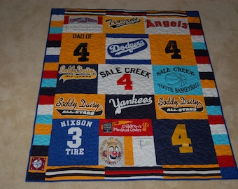 T-shirt Memory Quilt -Custom made