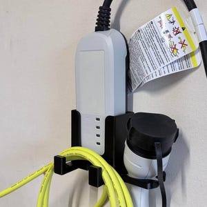 Soporte de pared para cable de cargador EV para Audi e-tron VW iD Škoda