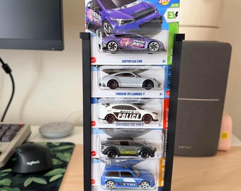 Display stand for Hot Wheels cars 3D Printed