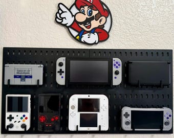 Hook Mount for IKEA Skadis Handheld game console Playstation Switch GameBoy