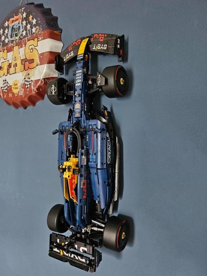 Wall Mount to Display Lego Red Bull Racing RB20 F1 Car 42206 - Etsy