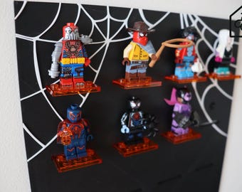 Spider-Man Minifigure Display | Lego 71050, IKEA Skadis Mount