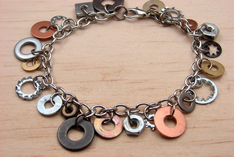 Charm Bracelet Chain Hardware Jewelry Etsy