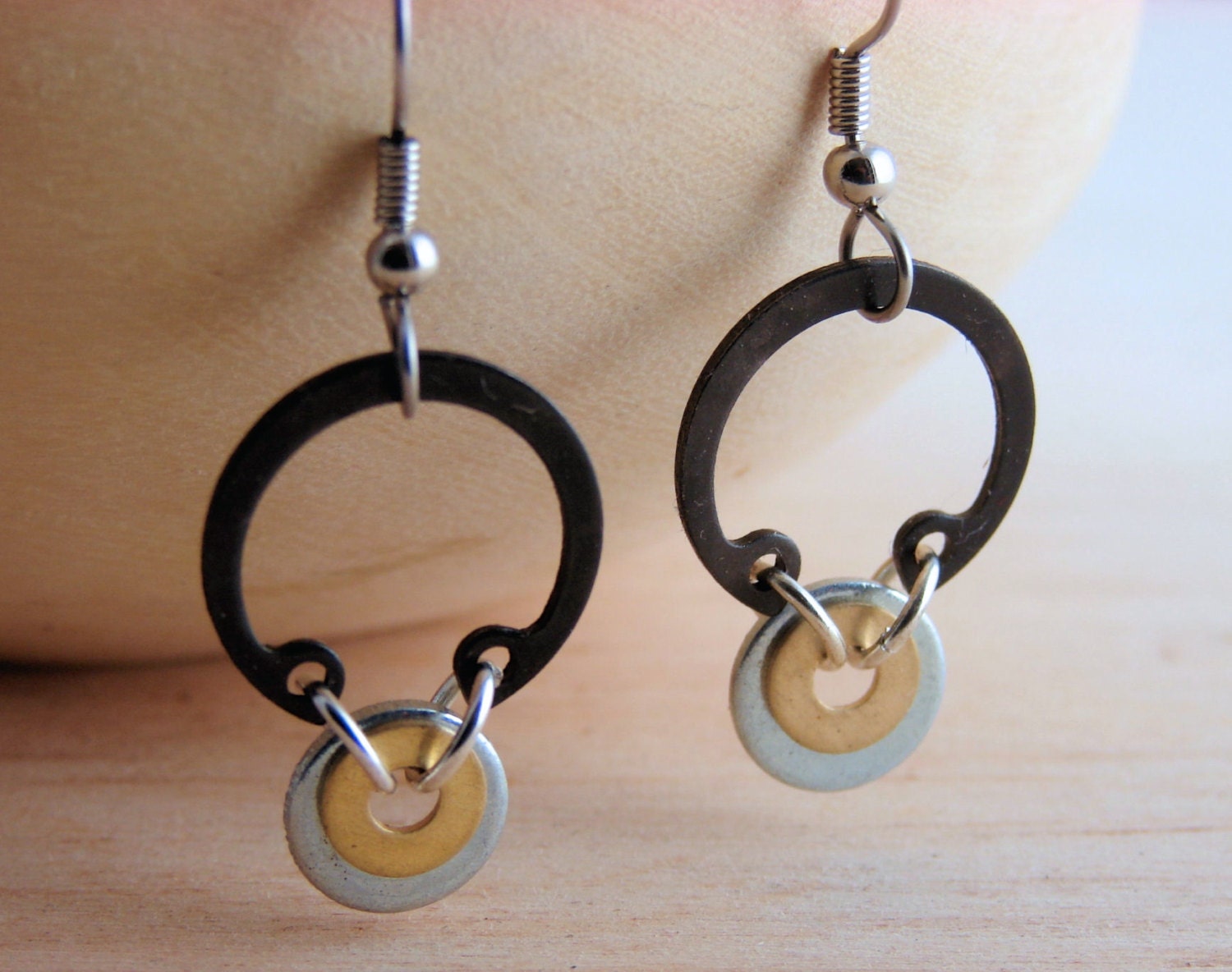 Dangle Earrings Chandelier Hardware Jewelry Etsy