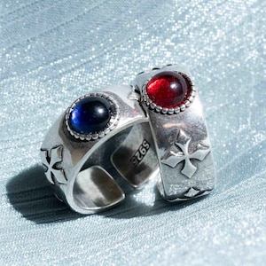 Shiny diamonds,COSPLAY,ADJUSTABLE sterling SILVER couple rings,S925,Howl&#39;s rings,Sophie ring,anime jewelry,Sparkling Couple Ring,cos