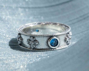 Sparkling Couple Ring,Shiny diamonds,sterling silver couple rings,S925,Handmade,Howl's rings,,Sophie ring,Howling Ring,anime jewelry