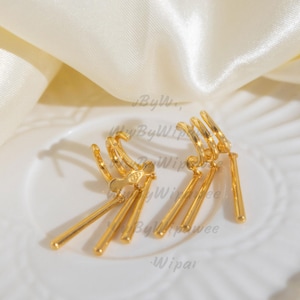 zoro,S925 zoro Earrings,drop earring,S925 Earrings,earring,Just one ear piercing,zoro earring,COS,gold earring,anime cosplay