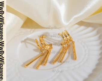 zoro,S925 zoro Earrings,drop earring,S925 Earrings,earring,Just one ear piercing,zoro earring,COS,gold earring,anime cosplay