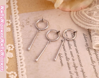 zoro,zoro Earrings,COS,Silver earrings,gold earring,S925 drop earring,Sterling silver, 14k gold plated,anime cosplay,single earring,anime