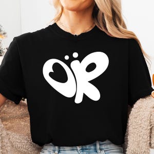 Olivia Rodrigo Logo Tshirt, Olivia Rodrigo Concert Fan Tshirt, Sour Fan Adults Tshirt, OR Heart Warm CosyTshirt, Olivia Rodrigo Shirt, W104