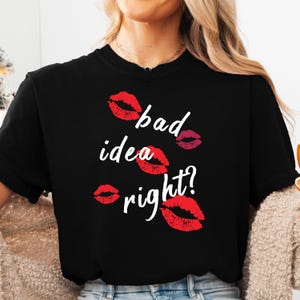 Bad Idea Right Olivia Rodrigo Tshirt, Bad Idea Right Olivia Guts Tour Shirt, Concert Shirt, Music Lover Shirt, Gift For Fan, W85