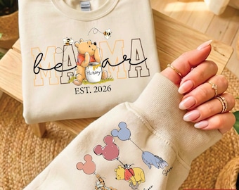 Suéter personalizado de Mamá Osa, suéter para el Día de la Madre, sudadera para Mamá Osa (Est. 2026), sudadera para el Día de la Madre, suéter para Mamá Osa