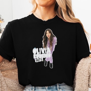 Olivia Rodrigo Guts Tshirt, Olivia Rodrigo Kids T-Shirt, Olivia Rodrigo concert T-Shirt, Vintage Olivia Rodrigo Tshirt, Concert Tour tee W95