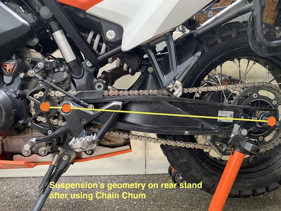 Motorcycle Chain Tension Tool - KTM 790 890 & Husqvarna Norden 901