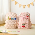 Personalized Kids Backpack & Lunch Bag, First Day of School Gift, Bag With Name, Toddler Backpack, Corduroy Bag, Birthday Gift, Daycare Bag
