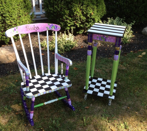 hand painted childrens furniture