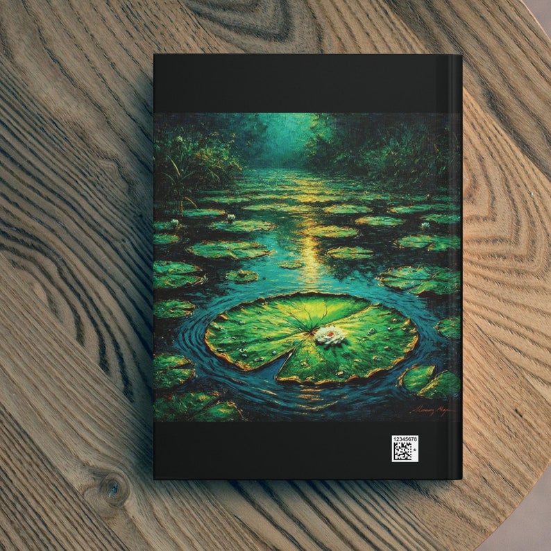 Personalized Journal FROG PRINCE Original Artwork on Matte Hardcover