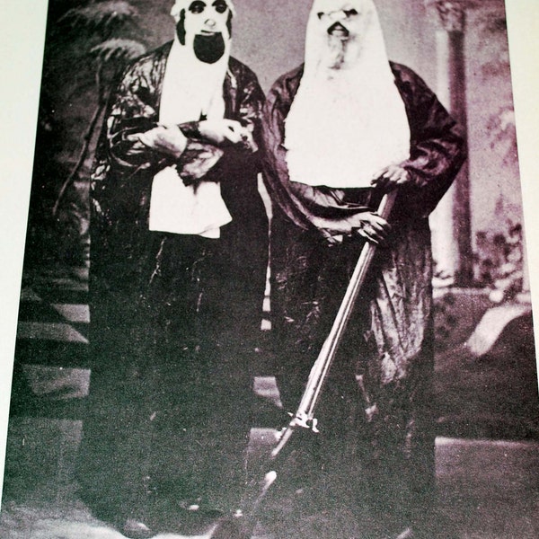 KKK print copied from 1868 photo from vintage magazine