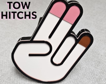 The Shocker 3D Printed Tow Hitch Cover