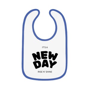 Personalized Baby Jersey Bib – Soft Cotton with Velcro Closure