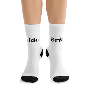 Socks for the Bride - Cozy and Cute Bridal Socks for Wedding Day & Getting Ready