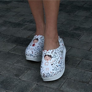 Funny Nurse Shoes Etsy Australia