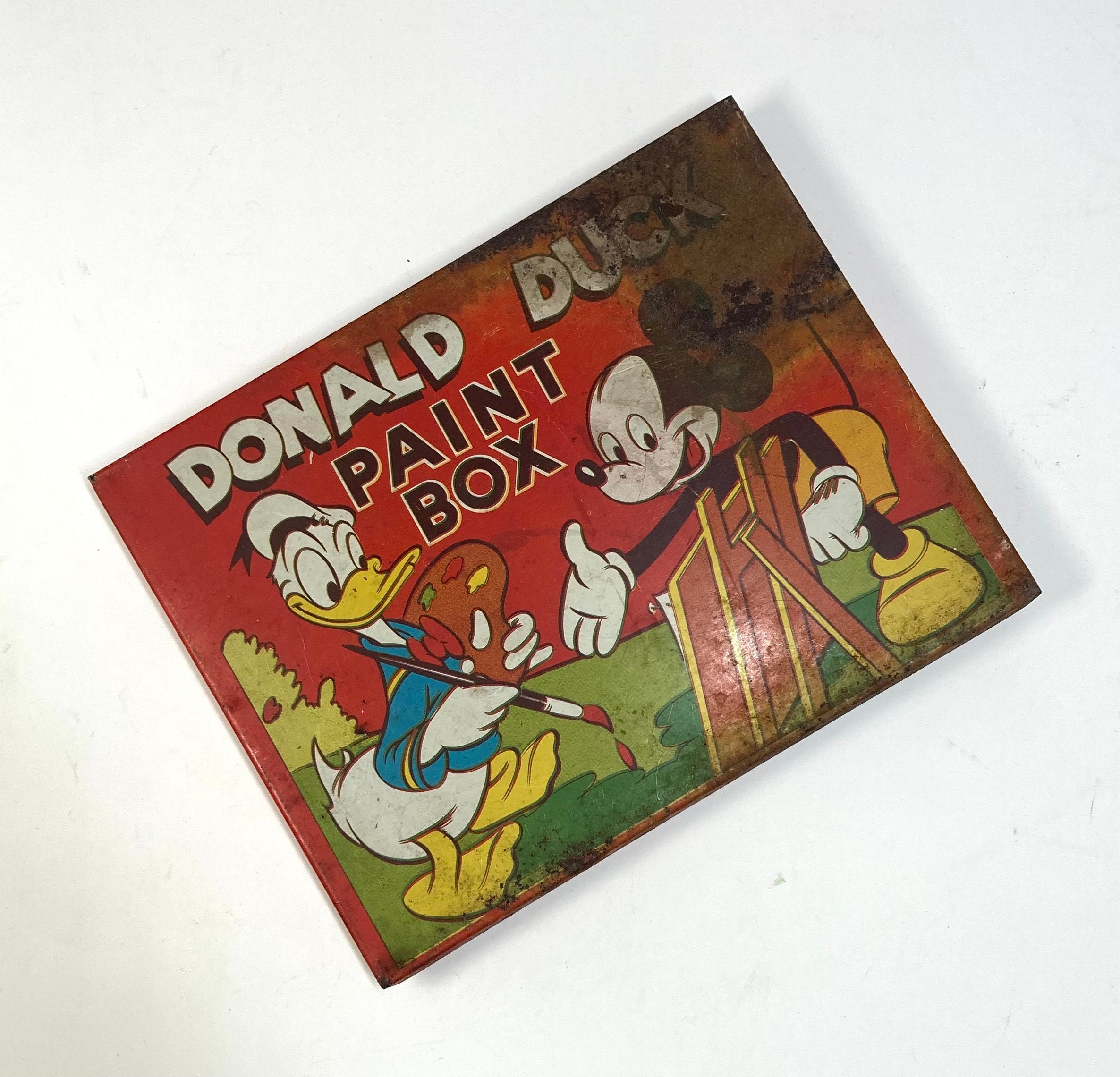 ♥ WALT DISNEY'S Mickey Mouse PAINT BOX ♥ Mickey Mouse Paint Box | eBay