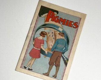 Vintage Advertisement Booklet From Mentholatum Titled Pigmies