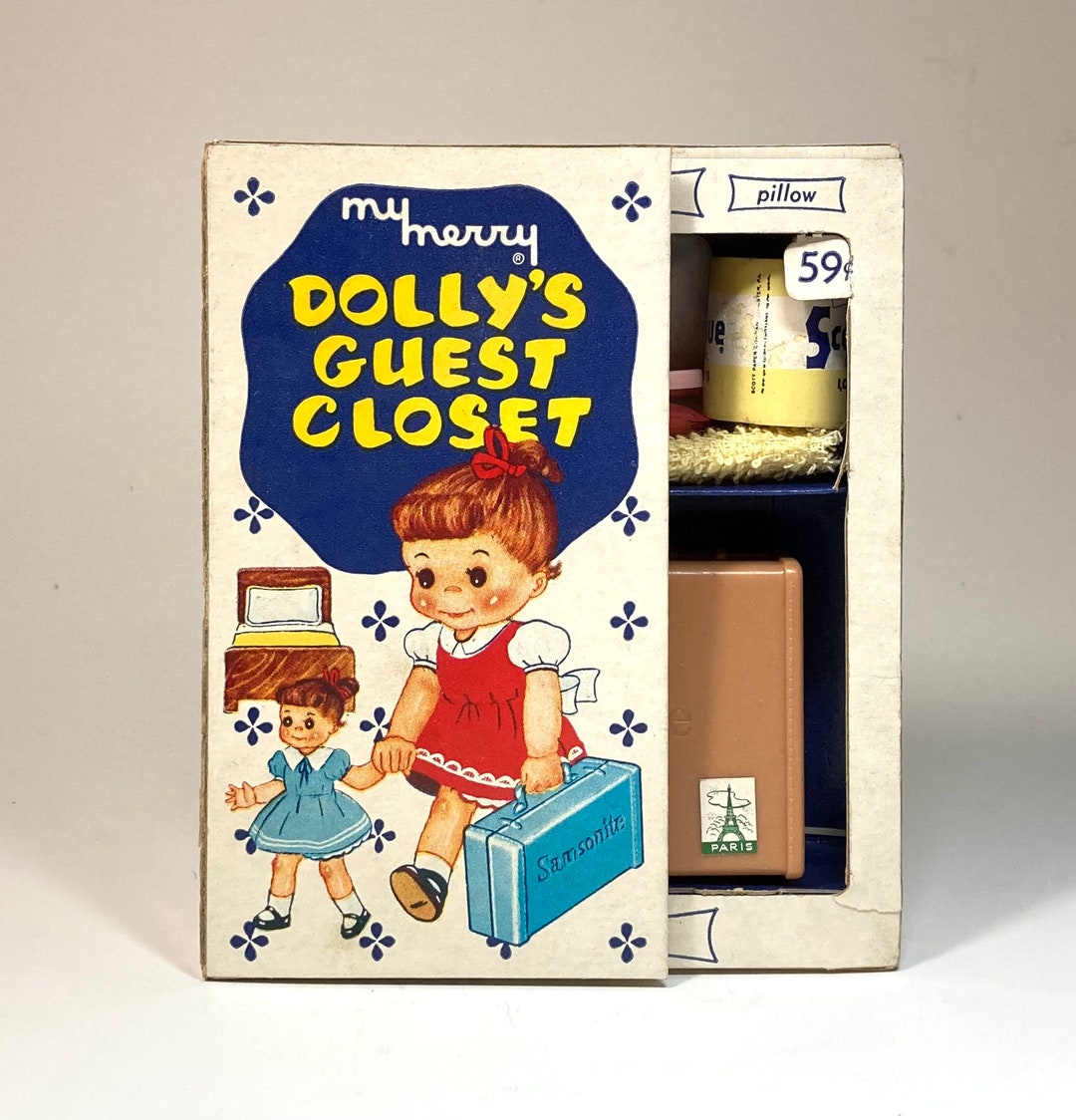 Vintage Doll Toy, My Merry Dollys Guest Closet Etsy