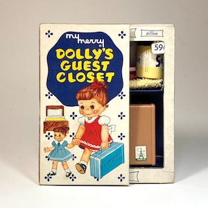 Vintage Doll Toy, My Merry Dolly’s Guest Closet