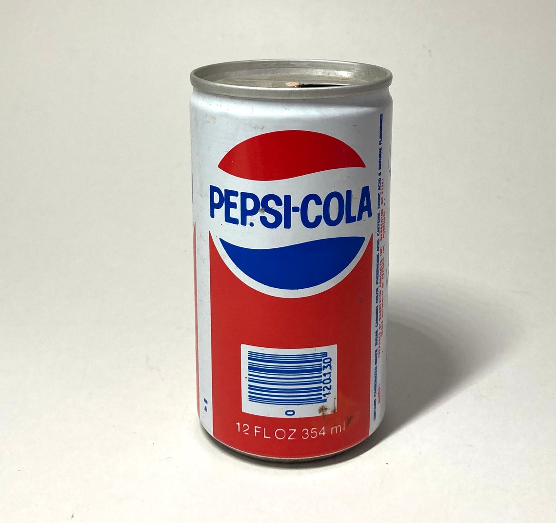 Vintage Pepsi Can Jacksons World Tour 84 Commemorative Etsy