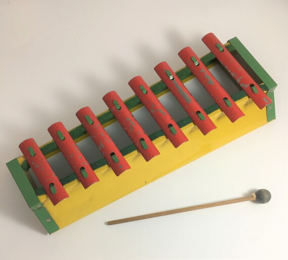 vintage toy xylophone