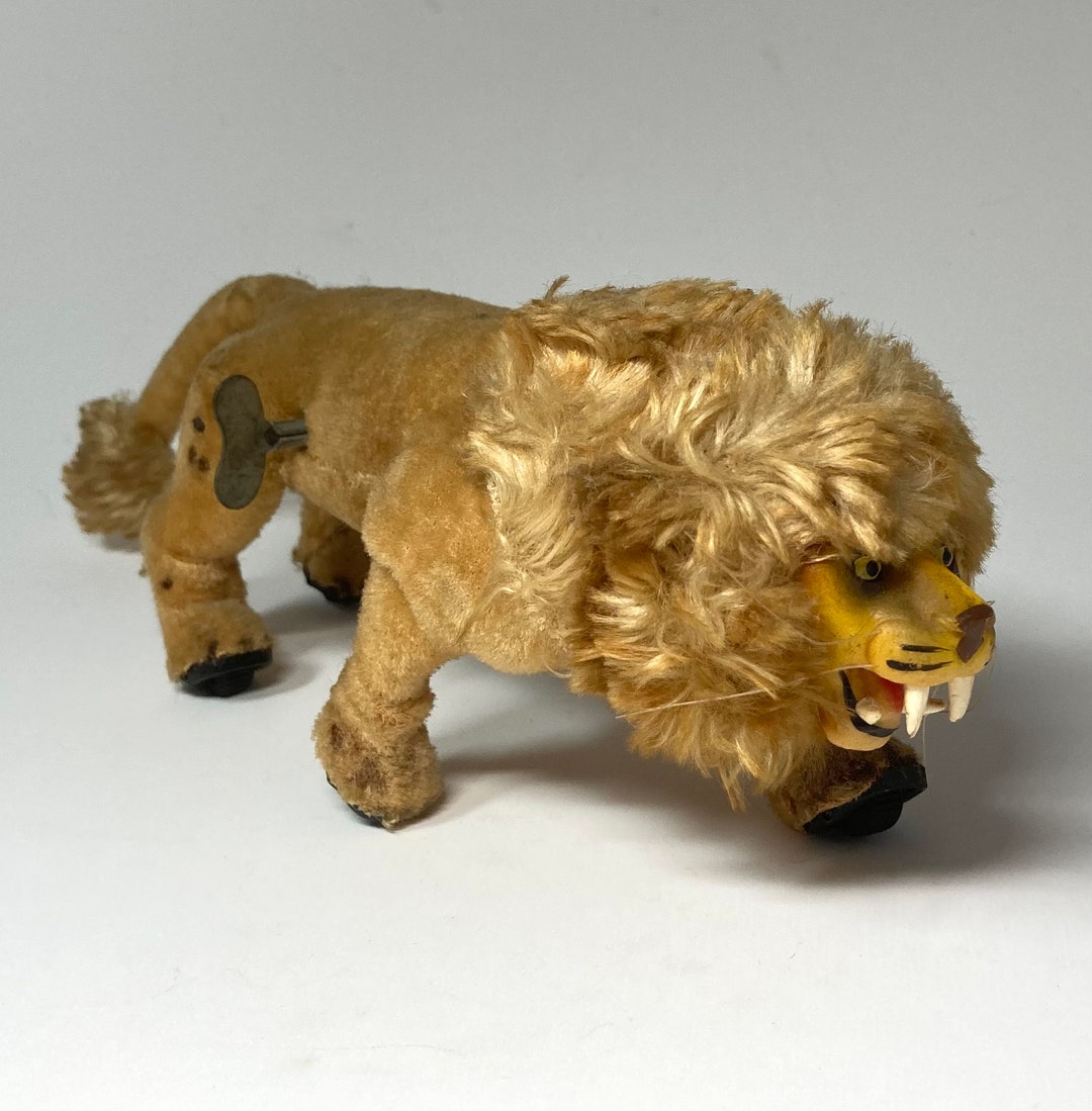 Vintage Marx Wind up Lion Toy Mechanical Lion Toy Etsy