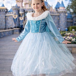 princess elsa light up dress Amazon.com: Hulaha Elsa Princess Dresses for Girls Light Up Snow Costume Halloween Birthday Party 4-5Years : Clothing, Shoes & Jewelry