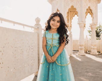 Princess Jasmine Inspired Costume/ Dress, Party, Prom, Made to Measure -  Etsy