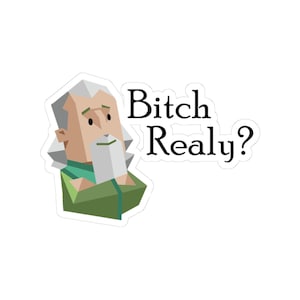 MBTI - INFJ - Bitch Really? - Kiss-Cut Stickers