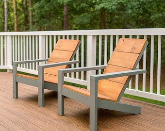 Adirondack Chair Plans: DIY Outdoor Furniture (PDF Download)
