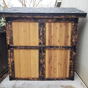 DIY Storage Shed Plan: Lean-To/Gable Blueprint (PDF Download)
