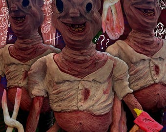 dead by daylight the unknown clay sculpture