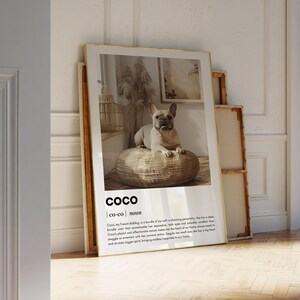 Haustier Poster, Haustier Kunst, Haustier Bio Poster, personalisierter Haustier Druck, Katze Hund Kunst und Druck, Haustier Definition, Haustier Hund Druck Geschenk Affiche