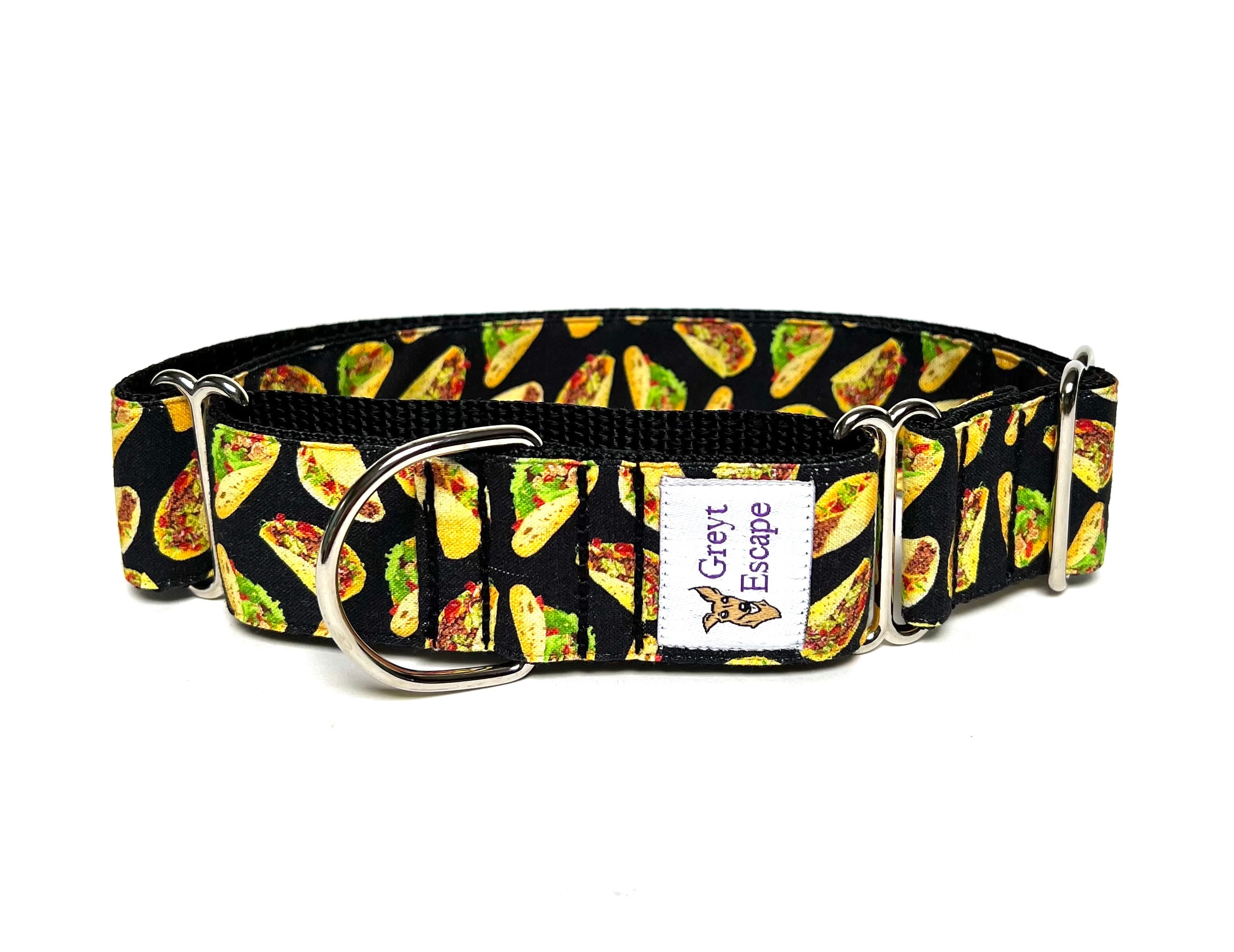 Collar para perros Taco Tuesday martingala martingala ajustable con diseno de taco Etsy Mexico