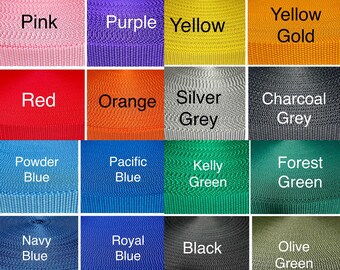 5 ft Webbing Traffic Lead In Variety Of Colors With 2 Handles