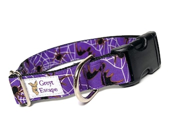 Black widow dog collar Clearance