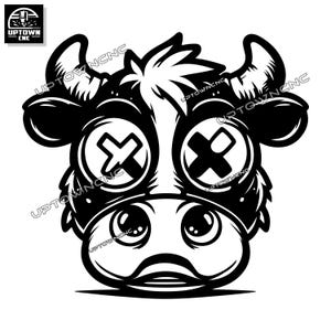 Vache SVG, Svg ferme, vache ferme, Svg Nature, svg découpé au plasma, vie à la ferme svg, couper des fichiers, fichier CNC, DXF, Laser Svg, Cool Svg, vache