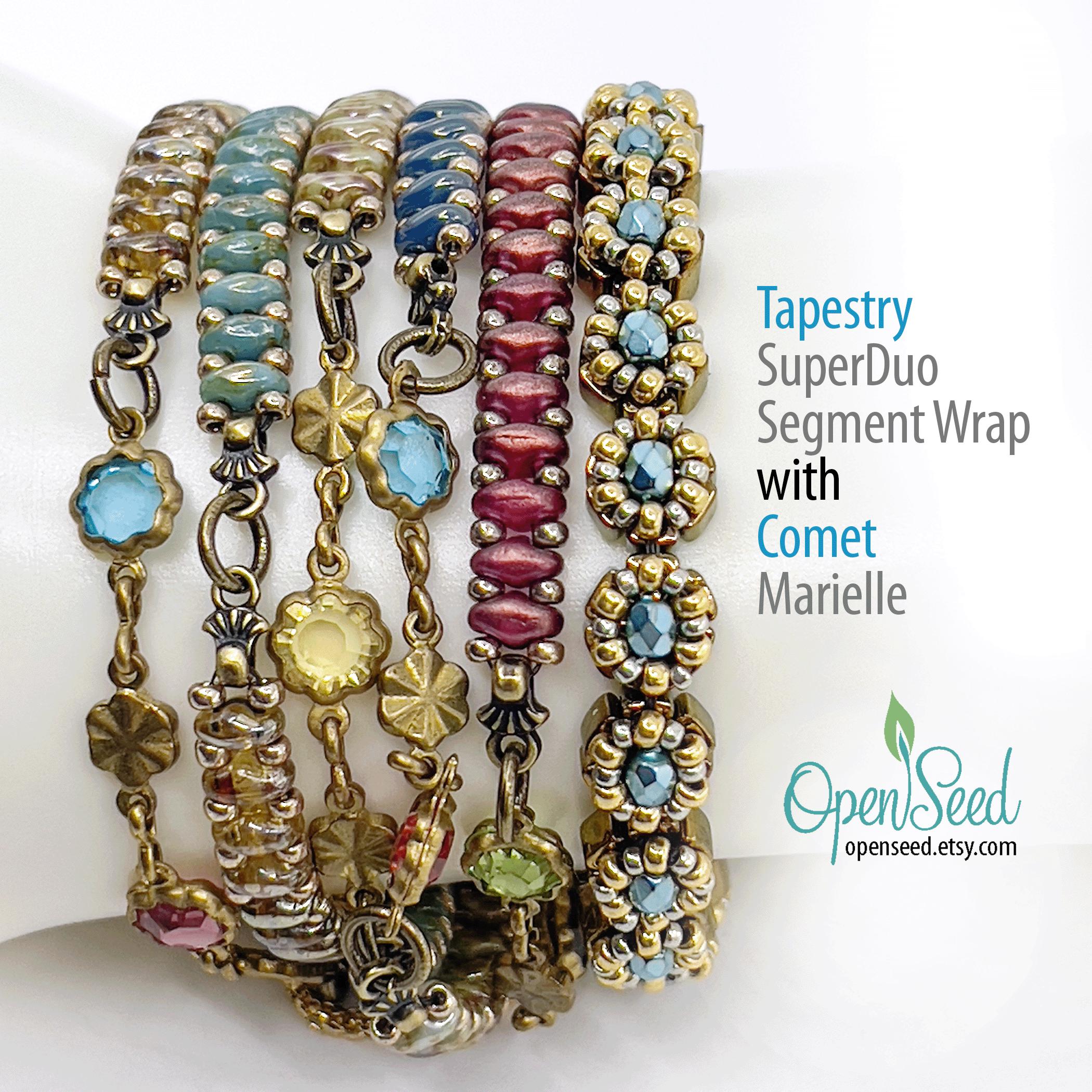 Marielle Bracelet Bead Packs by Carole Ohl - Etsy