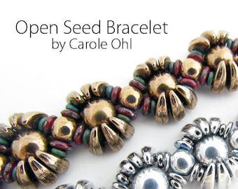 Open Seed Bracelet Tutorial by Carole Ohl